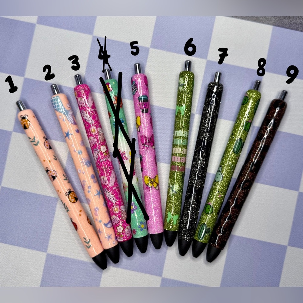 Pick Your Pen💕 Handmade Glitter Inkjoy Pens